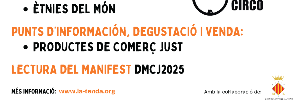 Celebrem el Dia Mundial del Comerç Just al Camp de Morvedre
